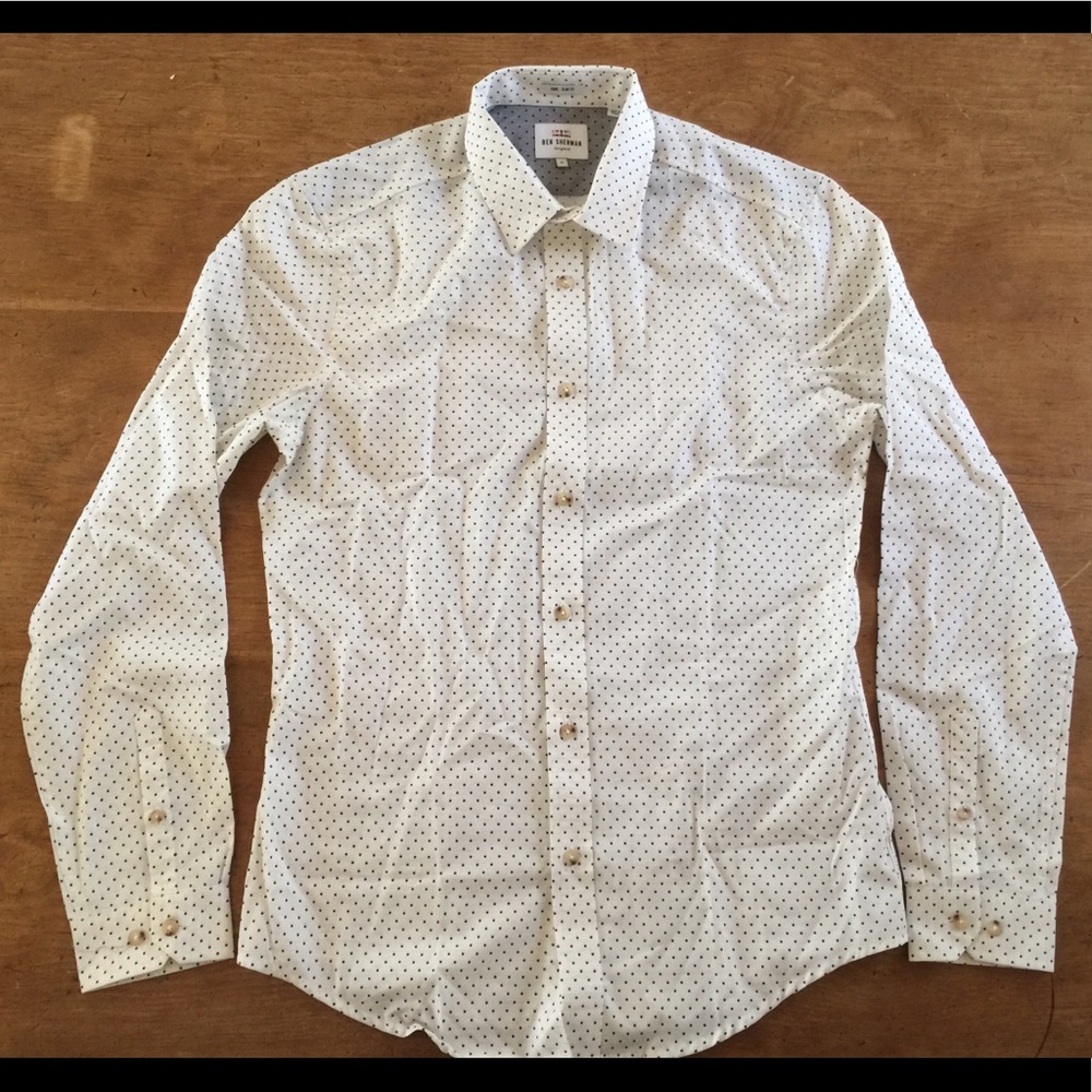 New Ben Sherman Slim Fit Woven Shirt